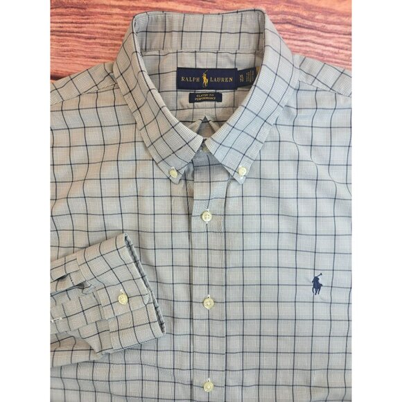 Ralph Lauren Mens Classic Fit Performance Shirt XL - Picture 4 of 8